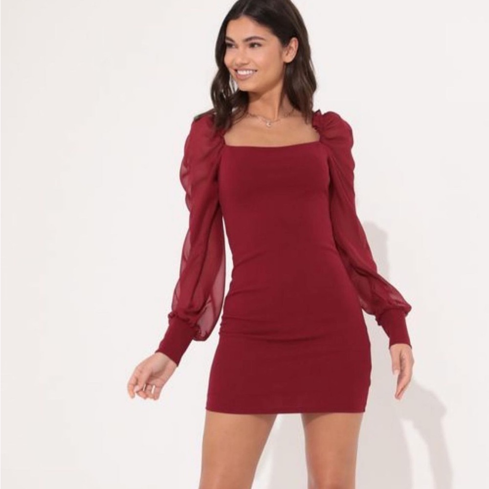 Red Homecoming Dress: Lucy in the Sky